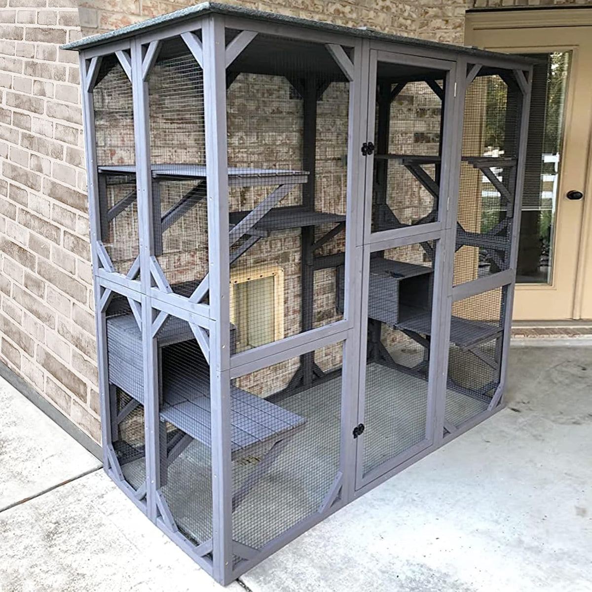 Large Walk-In Outdoor Cat Enclosure - image 3