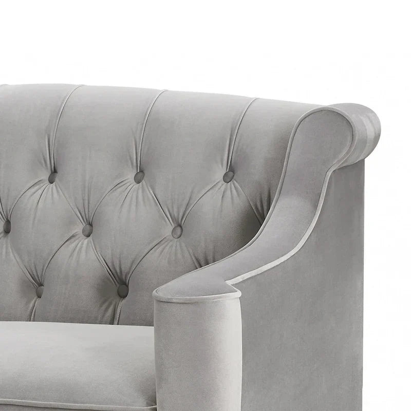 Jennifer Taylor Home Tufted Upholstered Sofa - image 3