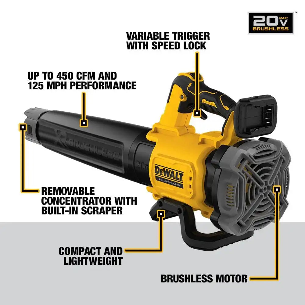 DW 20V MAX Cordless Battery Powered String Trimmer & Leaf Blower Combo - image 3