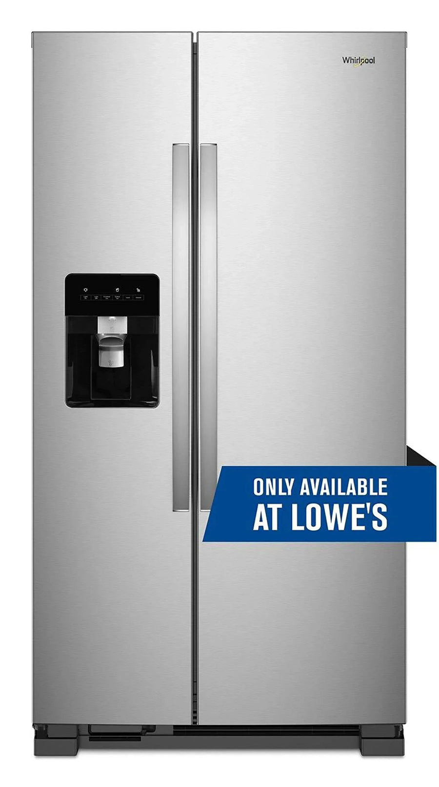 36-Inch Wide Side-By-Side Refrigerator - 24 Cu. ft. Stainless Steel - image 1