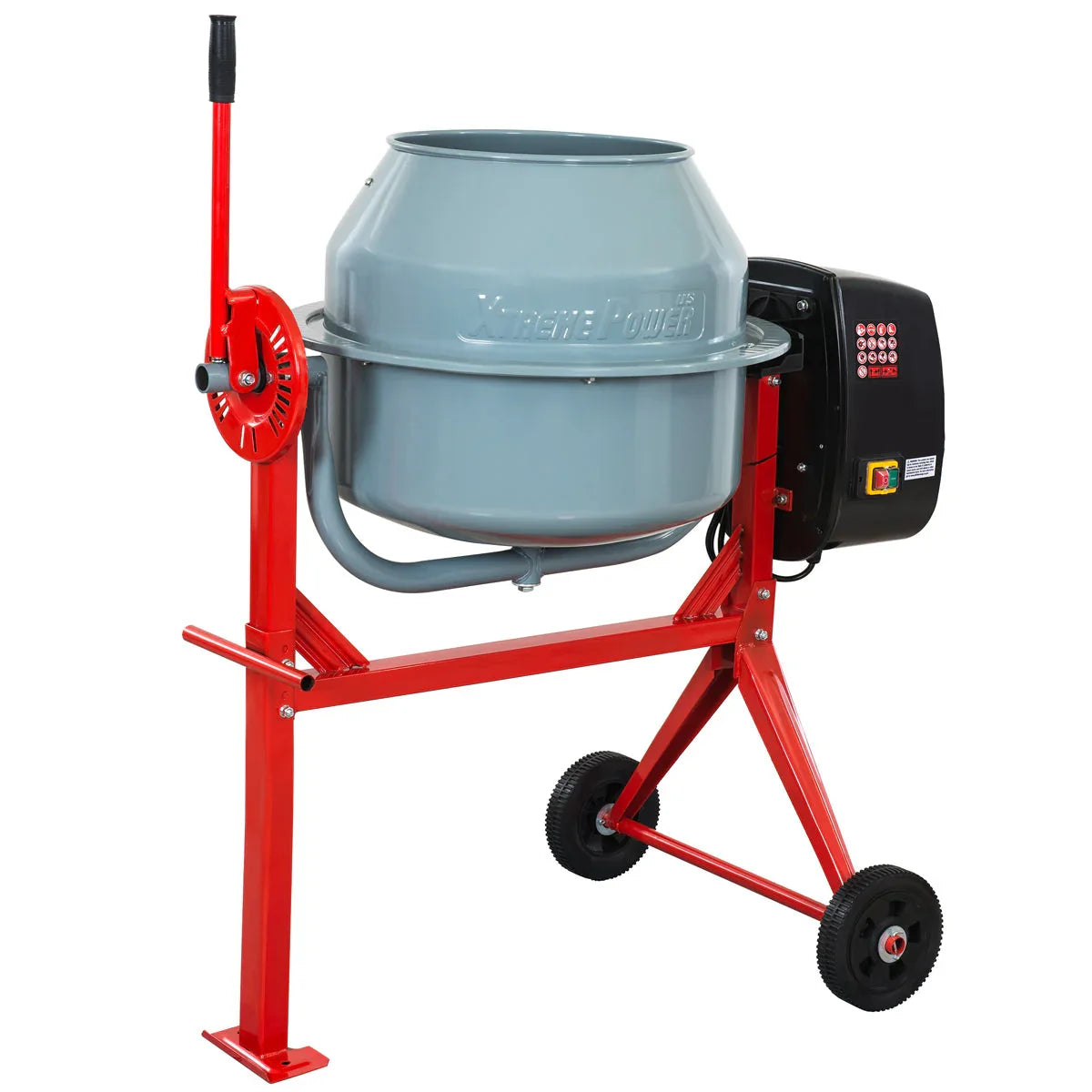 Cement Mixer 4cu ft 500W Portable Electric Concrete Mortar - image 1
