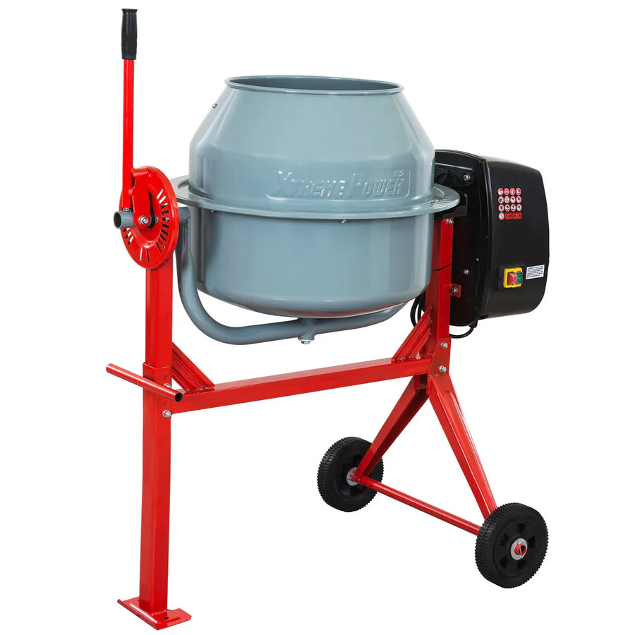 Cement Mixer 4cu ft 500W Portable Electric Concrete Mortar - image 1