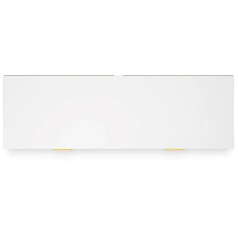 Signature Design by Ashley Socalle White and Gold Dresser - image 3