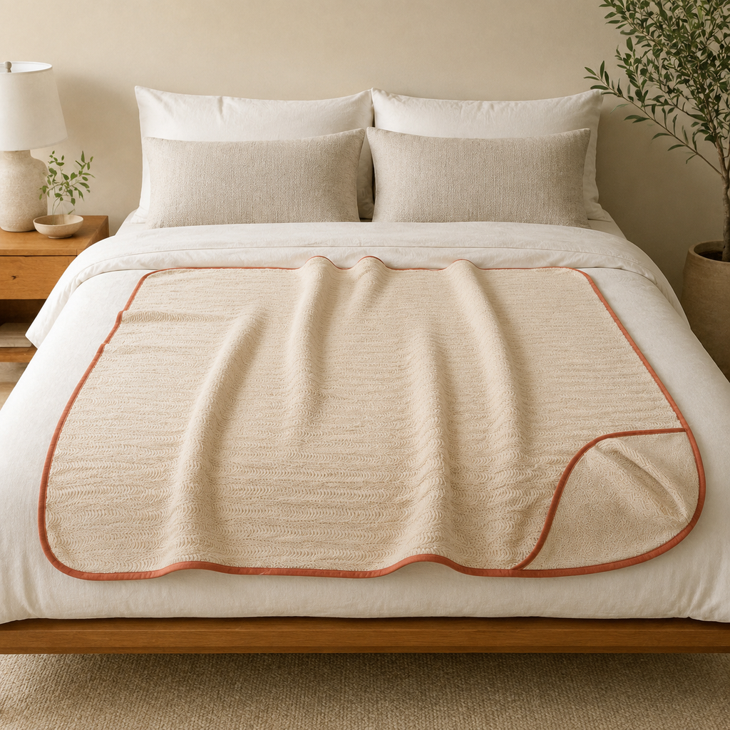CovePetal Corner-Pocket Throw Blanket