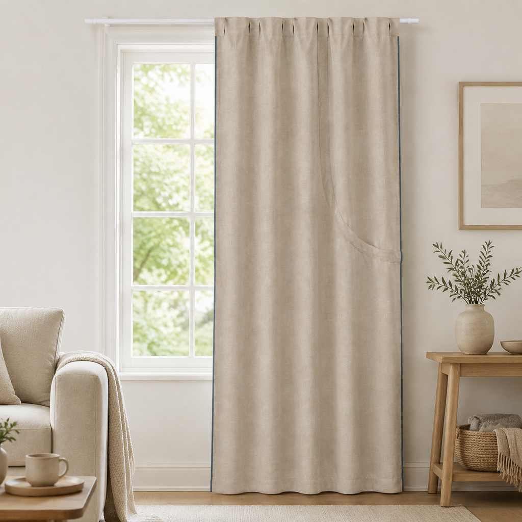 LoopLine Channel-Tie Curtain Panel