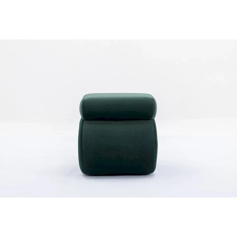 Contemporary S-Shape Ottoman Makeup Stool and Footrest for Living Room and Bedroom - image 22