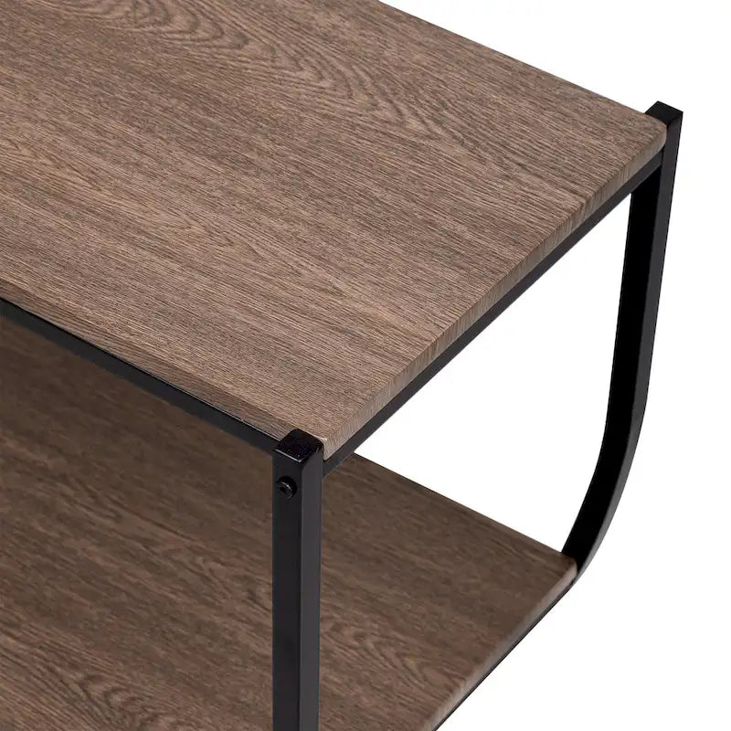 Merax Rustic Industrial Demilune Console Table - image 18