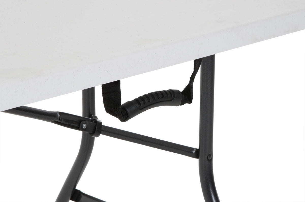 Cosco 6 Foot Folding Table in White Speckle - image 9