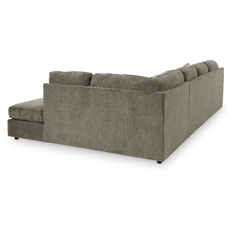 Signature Design by Ashley O'Phannon Putty 2-Piece Sectional Sofa with Chaise - Dimensions: 125W x 86D x 38H - image 4
