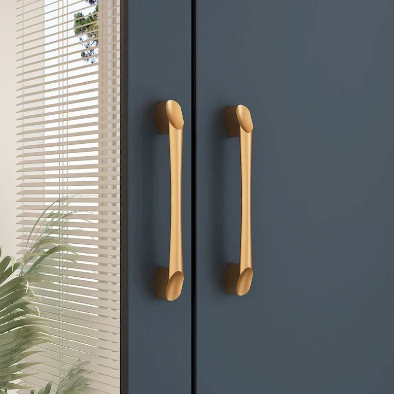 Modern Wardrobe Armoire with Mirror Door Drawers and Shelves - image 24
