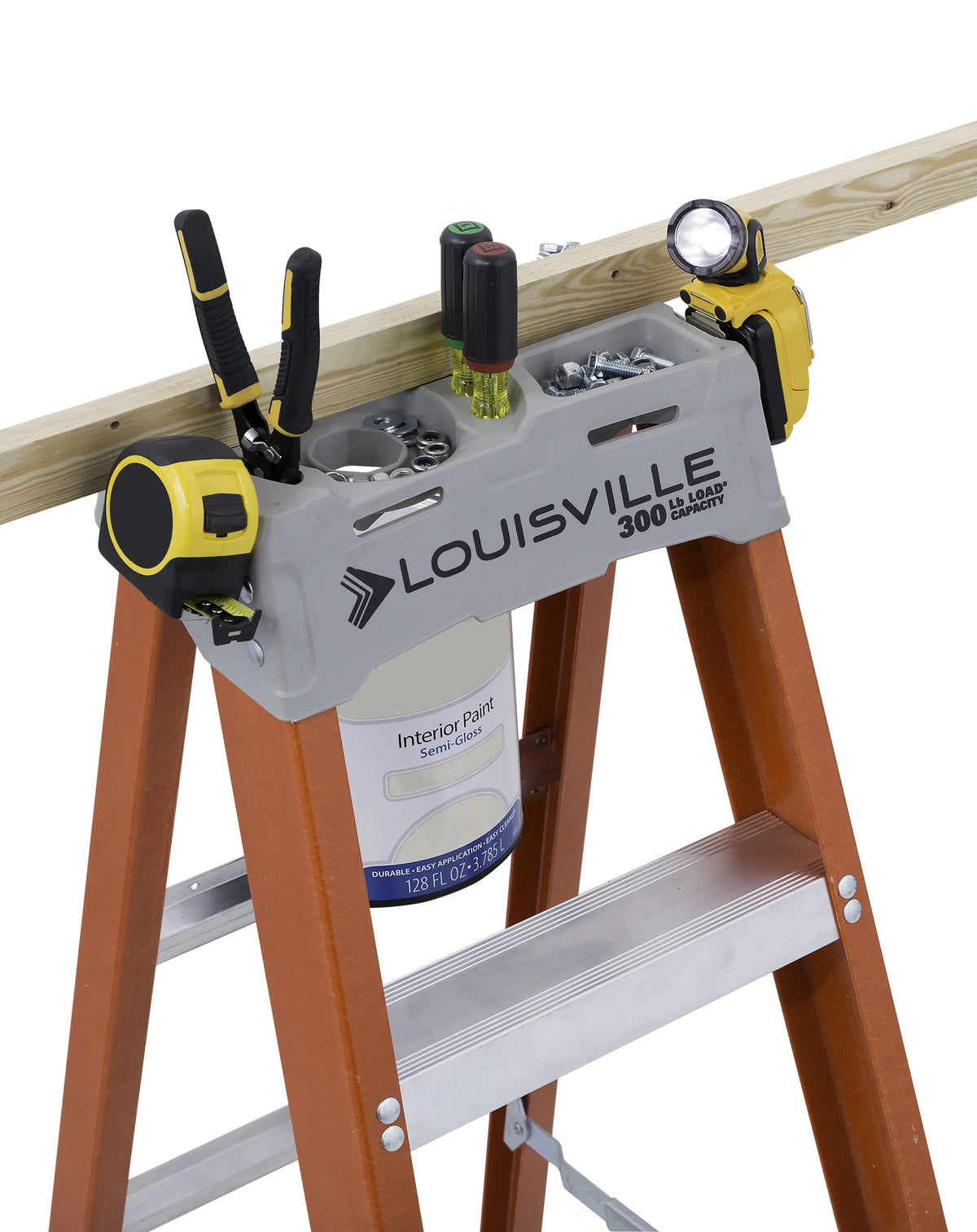 Louisville Ladder 12 - Foot Fiberglass Step Ladder, 300 - Pound Load Capacity, Type IA, FS1512 - image 14