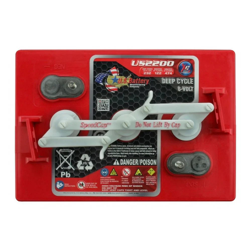 US2200XC Replaces T-105 6V Volt Deep Cycle Golf Cart, Solar, Marine, RV and Industrial Use Batteries - 6 Pack - image 3