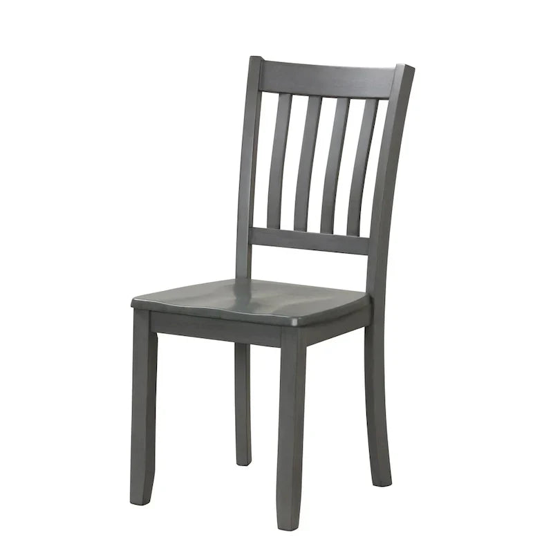 Denhour DH Basic Traditional Solid Wood 5-Piece Dining Set - image 21