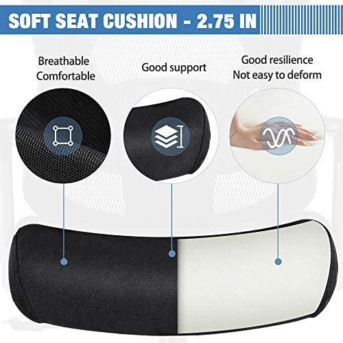 SUNNOW Ergonomic Office Chair, Mesh Computer Desk Chair , High Back Executive Task Chair - image 5