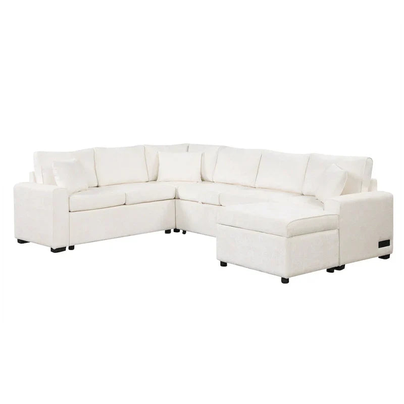 Sectional Sofa Pull-out Sofa Bed Sleeper - image 29