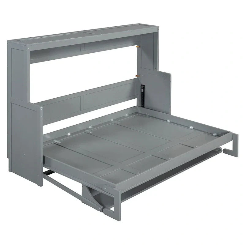 Murphy Wall Bed with Foldable Desk and Space Saving Design - image 6