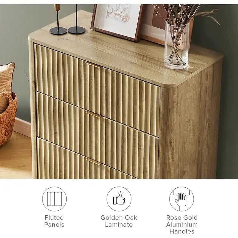 Brooklyn 3-Drawer Dresser by Mopio - image 8