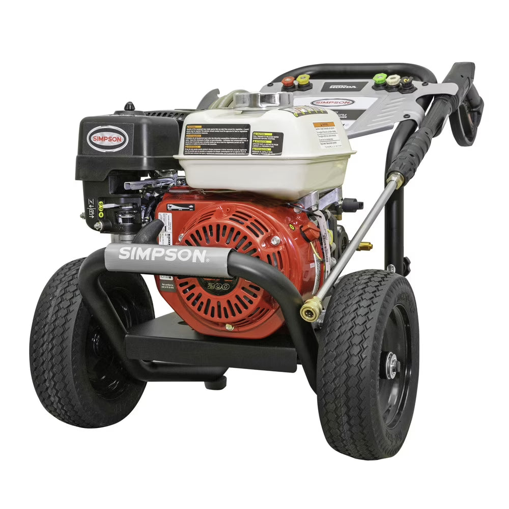 Simpson 61014 3500 PSI at 2.5 GPM HONDA GX200 with AAA AX300 Axial Cam Pump Cold Water Professional Gas Pressure Washer - image 1