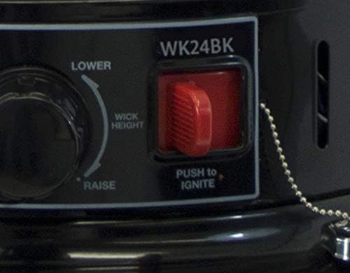 23,000 BTU Indoor Kerosene Heater, No Electricity Needed, Black - image 2