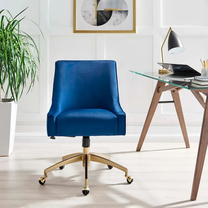 Discern Velvet Performance Office Chair - image 2