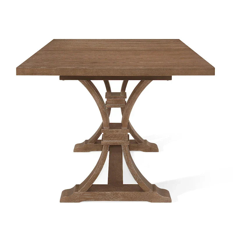 Christopher Knight Home 7-Piece Dining Set with Hudson Fabric and Wood - image 16