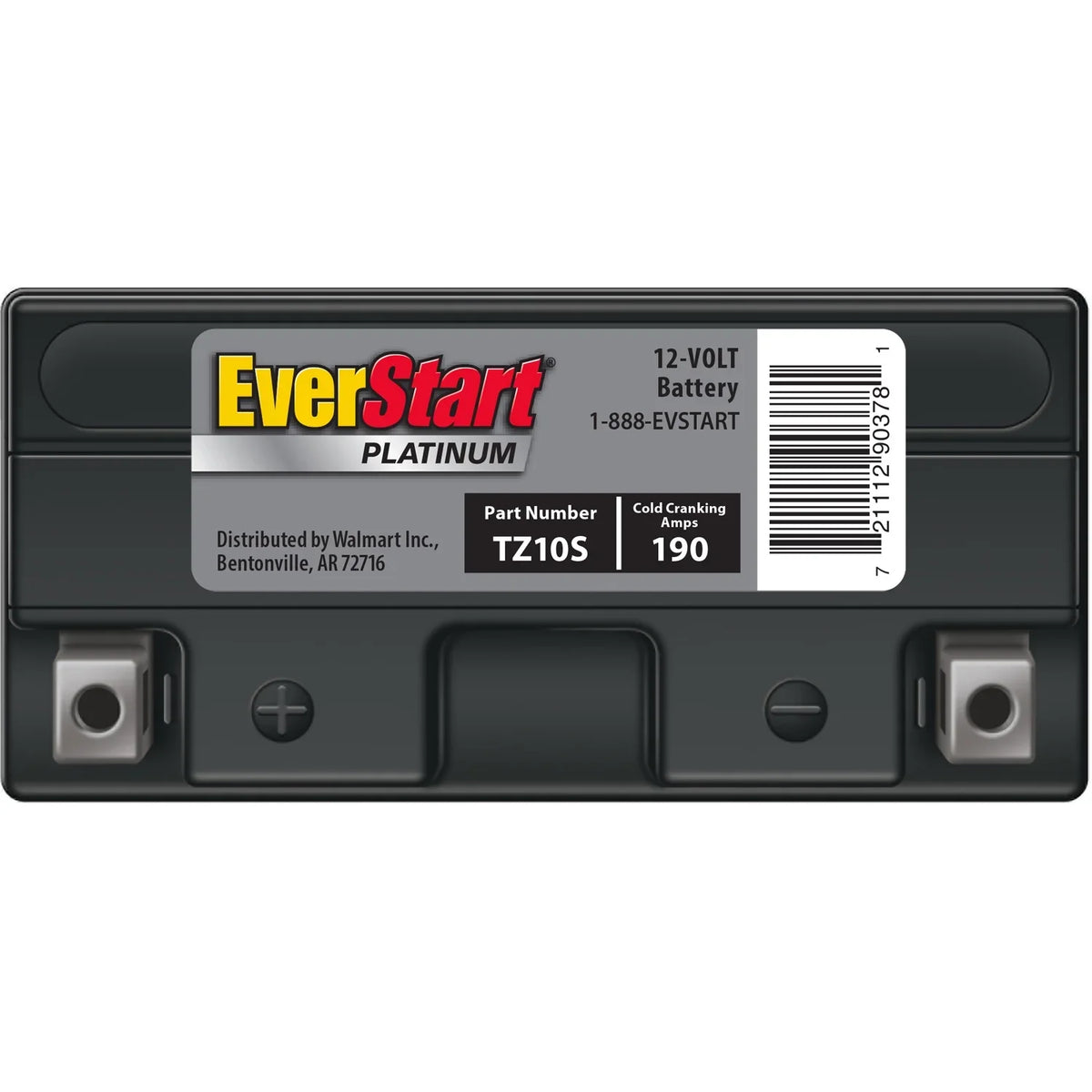 EverStart Platinum BOXED AGM Power Sport Battery, Group Size TX10S 12 Volt 190 CCA - image 3