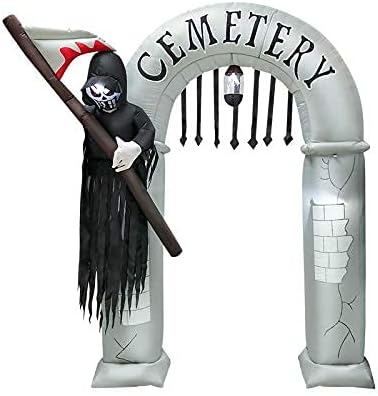 Halloween Inflatable Grim Reaper's Arch, 7.8 ft. - image 1