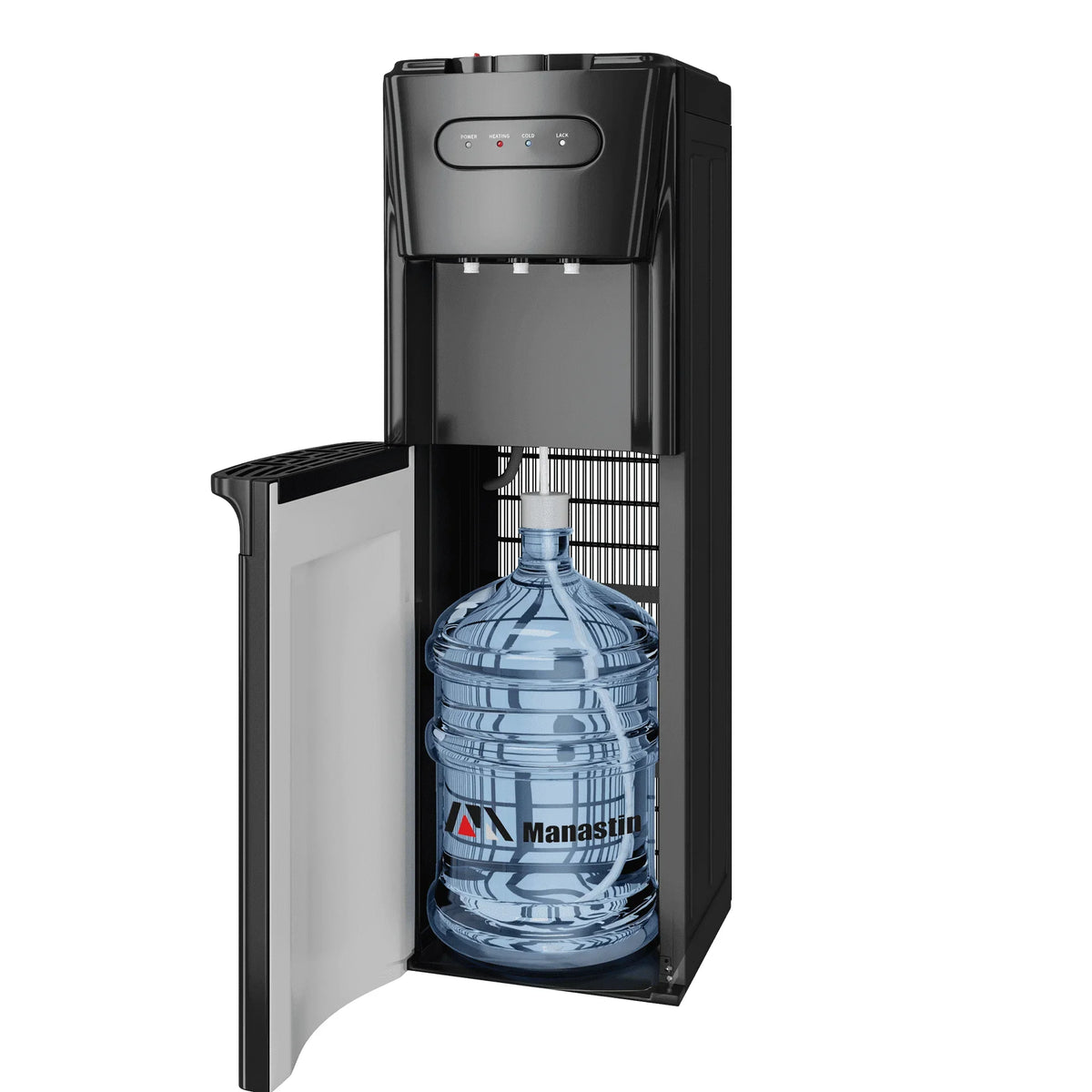 Manastin Bottom Loading Water Dispenser for 3 or 5 Gallons, 3 Temperatures (Cold/Hot/Warm) with Child Lock, Display Light, for Apartments, Schools - image 9