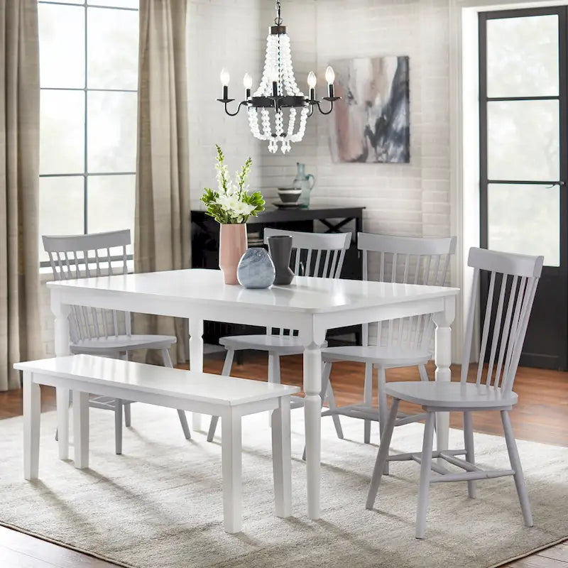 Set of 2 Venice Solid Wood Spindle Dining Chairs by Simple Living - image 21
