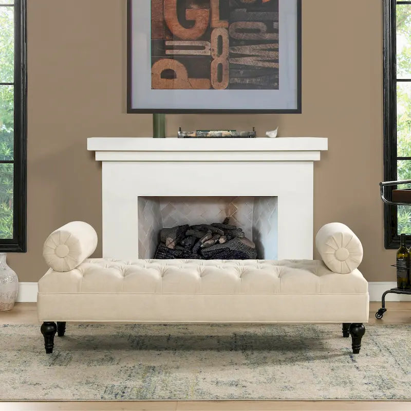 Lewis Bolster Arm Entryway Seat - image 14