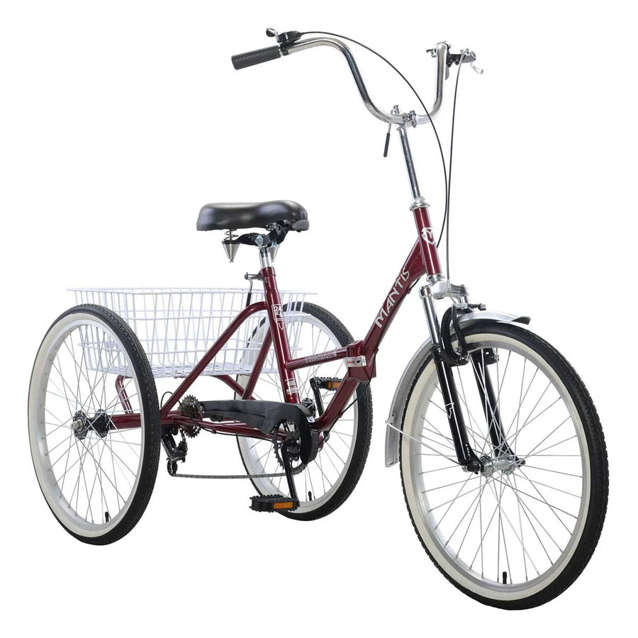 Adult Mantis Tri-Rad Folding 24′′ 6-Speed Tricycle - image 1