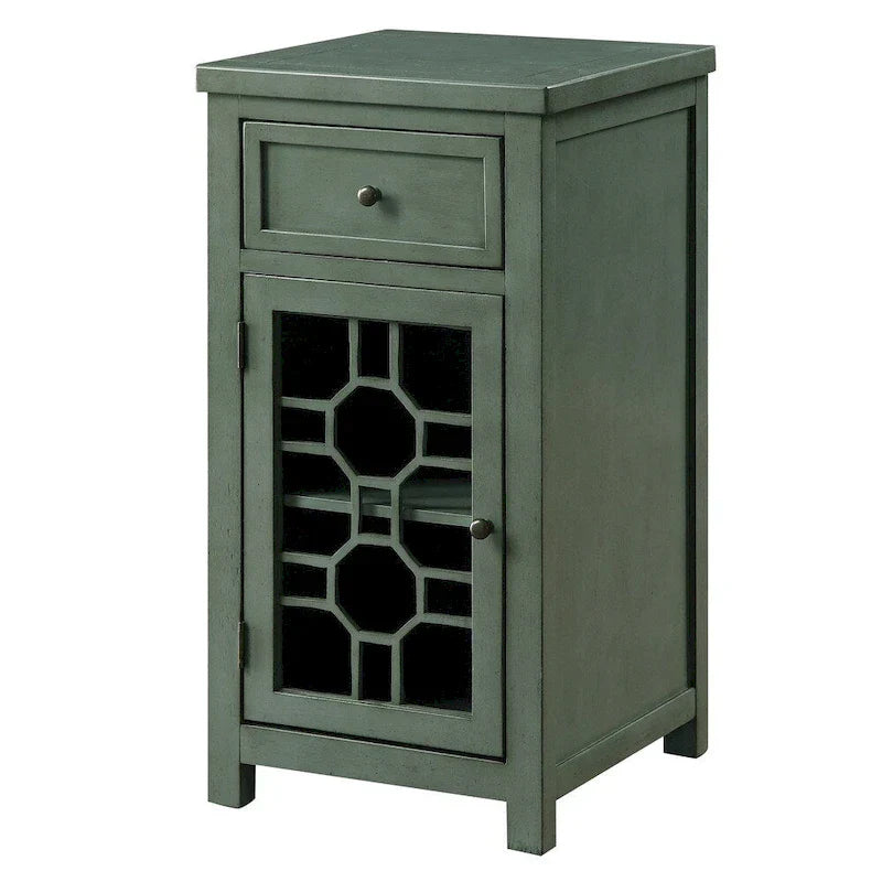 Emma 18-Inch Transitional Solid Wood Side Table with 1 Drawer by Furniture of America - image 14
