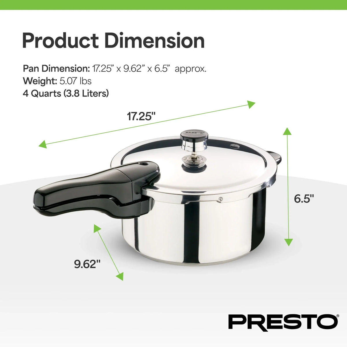 Presto? 6 Quart Stainless Steel Pressure Cooker - image 14