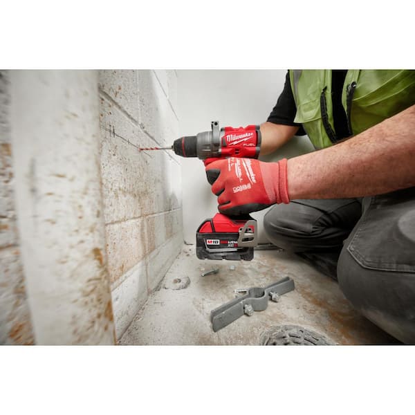 M18 FUEL 18V Lithium-Ion Brushless Cordless 1/2 in. Hammer Drill/Driver (Tool-Only) - image 8