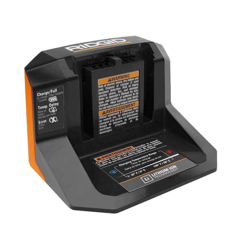 RIDGID 18V Brushless Cordless Nailer Combo Kit with Brad & Finish Nailers, Battery & Charger - image 10