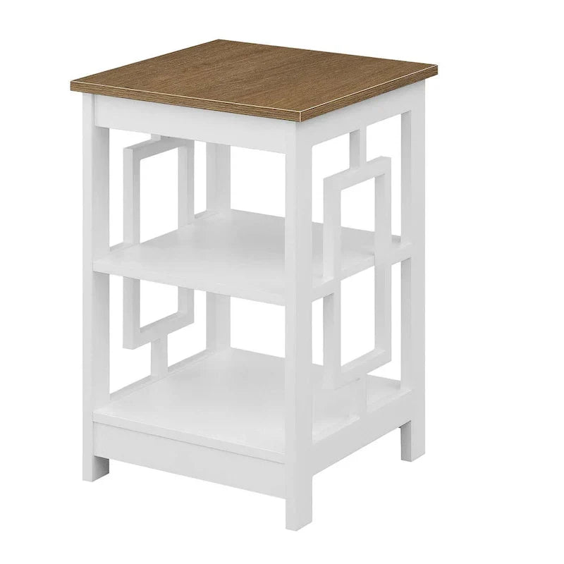 Convenience Concepts Town Square End Table Featuring Shelves - image 11