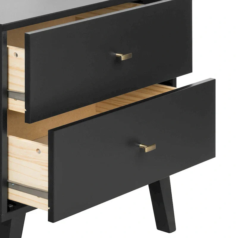 Prepac Milo 7-Drawer Dresser in Mid-Century Modern Style - image 5