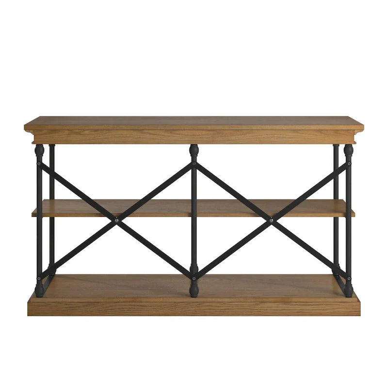 iNSPIRE Q Artisan Barnstone Iron and Wood Entryway Console Table - image 22