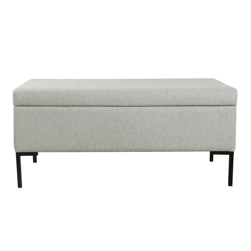 HomePop Metal-Leg Storage Bench - image 14