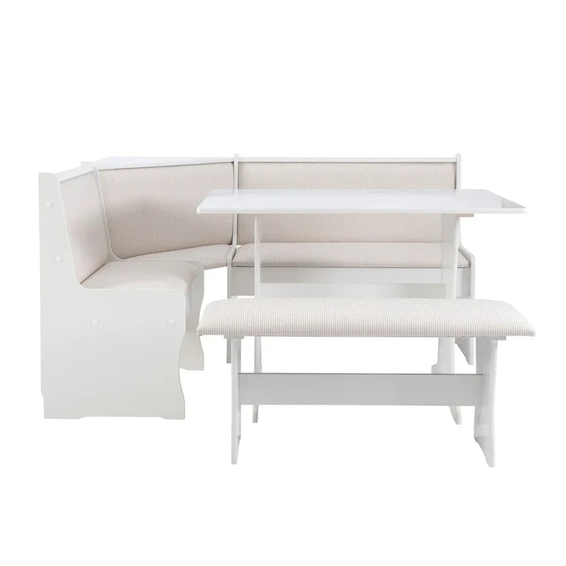 Sedley Farmhouse Nook Dining Set with Storage - image 15