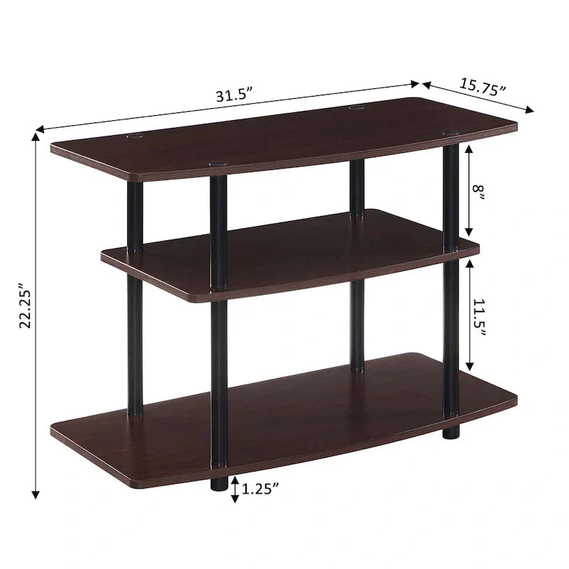 Convenience Concepts Designs2Go Tool-Free 3-Tier TV Stand - image 32