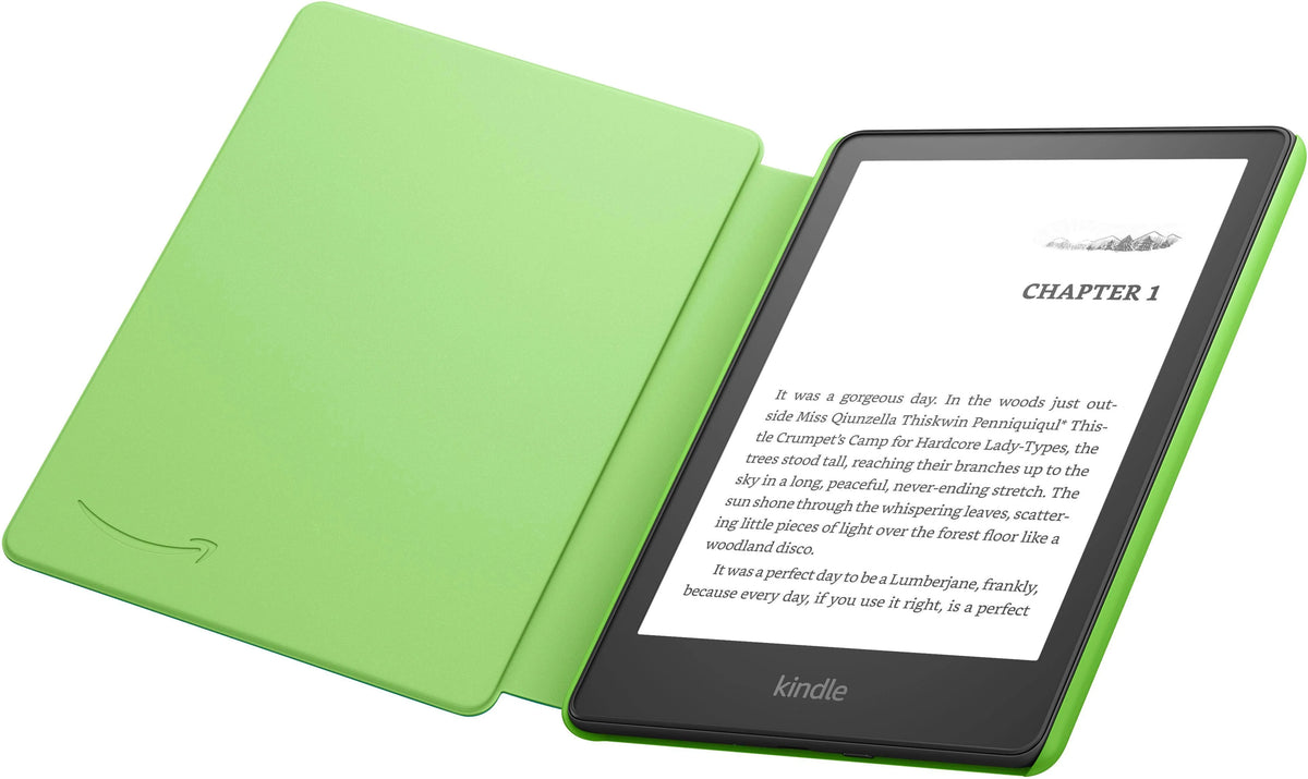 Amazon – Kindle Paperwhite Kids E-Reader 6.8′′ display with kid-friendly cover – 16GB – 2022 – 2023 – Emerald Forest - image 3