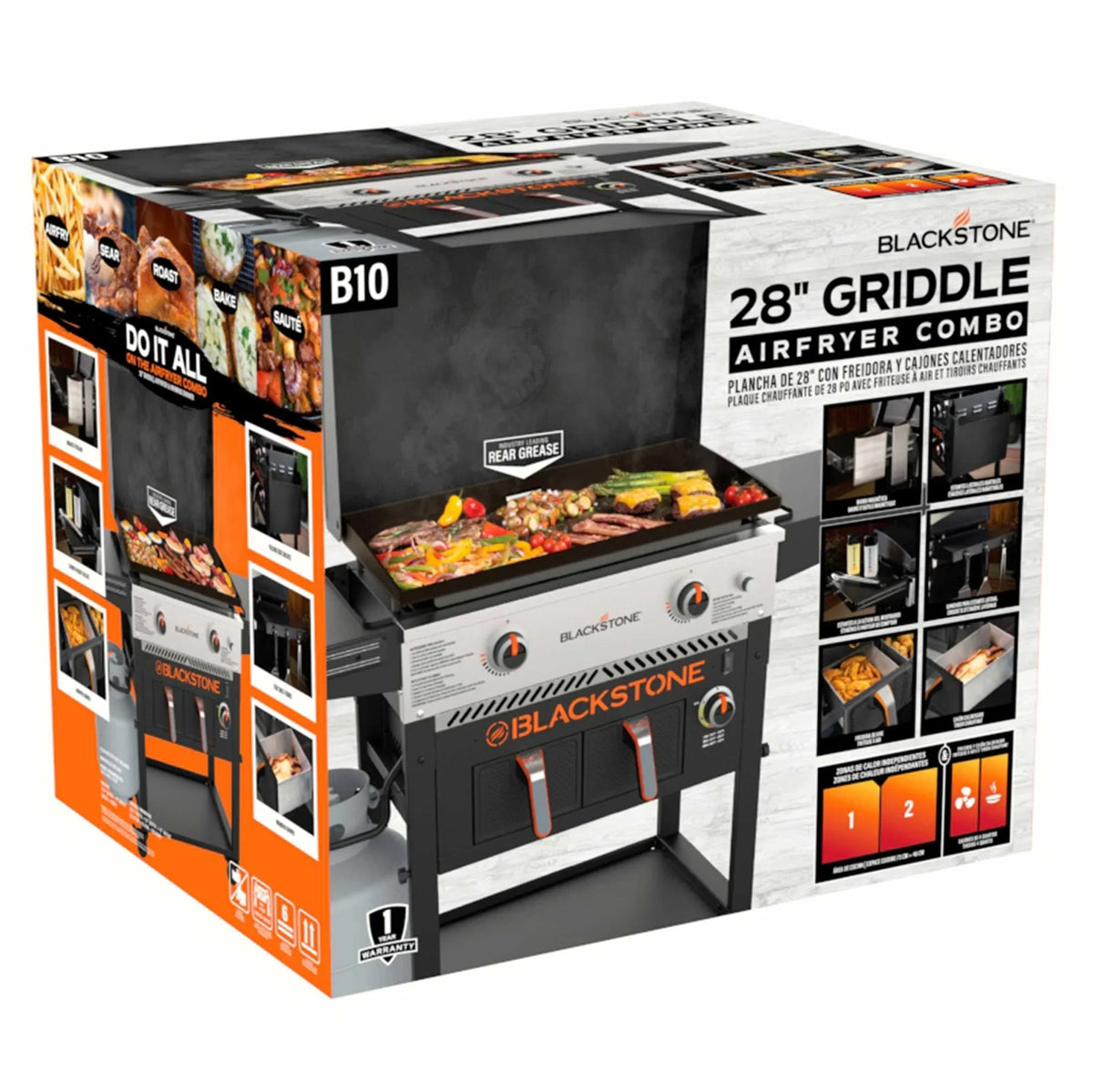 Blackstone 2-Burner 28" Griddle with Air Fryer Combo - image 3