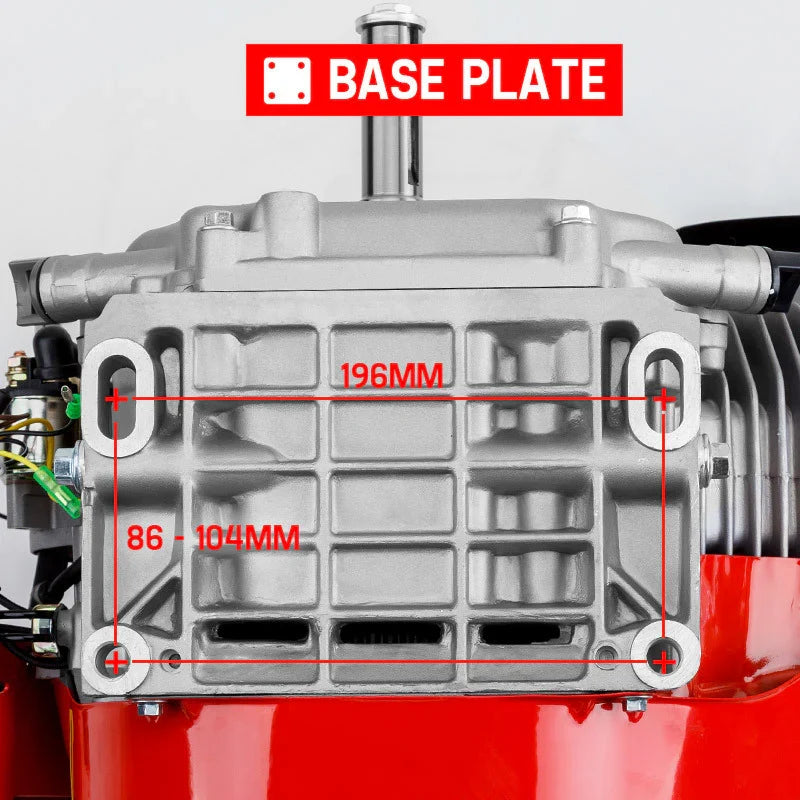 Baumr-AG 16HP Stationary Engine Petrol Direct Ignition OHV 4-Stroke Electric Recoil Start - image 6