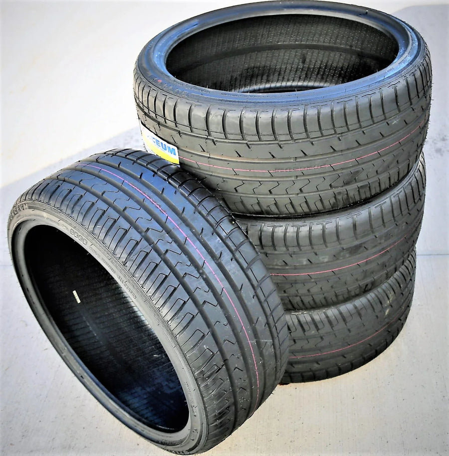 One set of 4 (quad) 255/55R19 111V XL A/S full season tyres - image 1