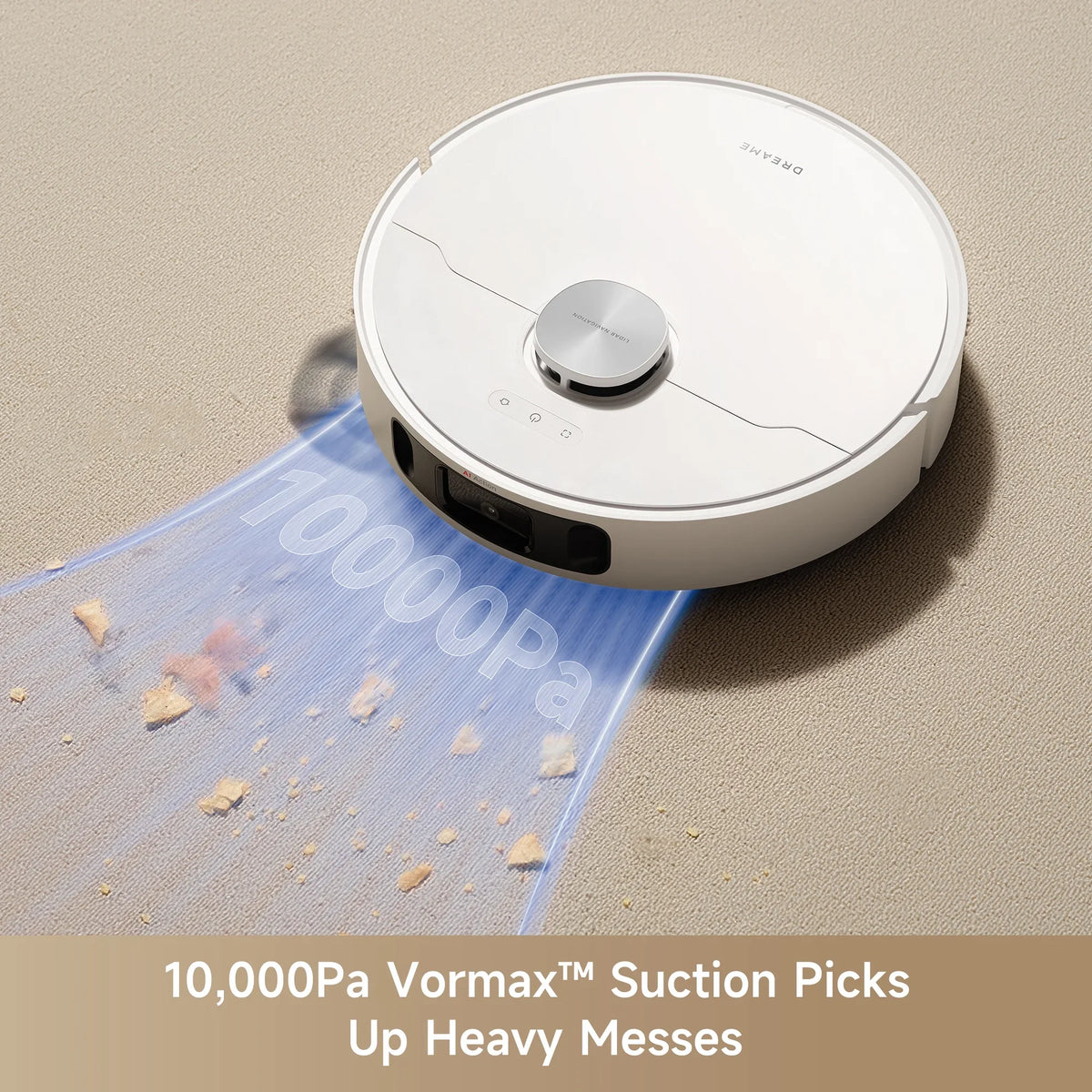 Dreame 2-in-1 Robot Vacuum and Mop, Auto Mop Raising, 7000Pa Suction, Self-Emptying Base, L20 Ultra - image 14