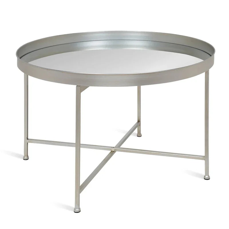 Kate and Laurel Celia 28.25-Inch Round Metal Coffee Table - image 41