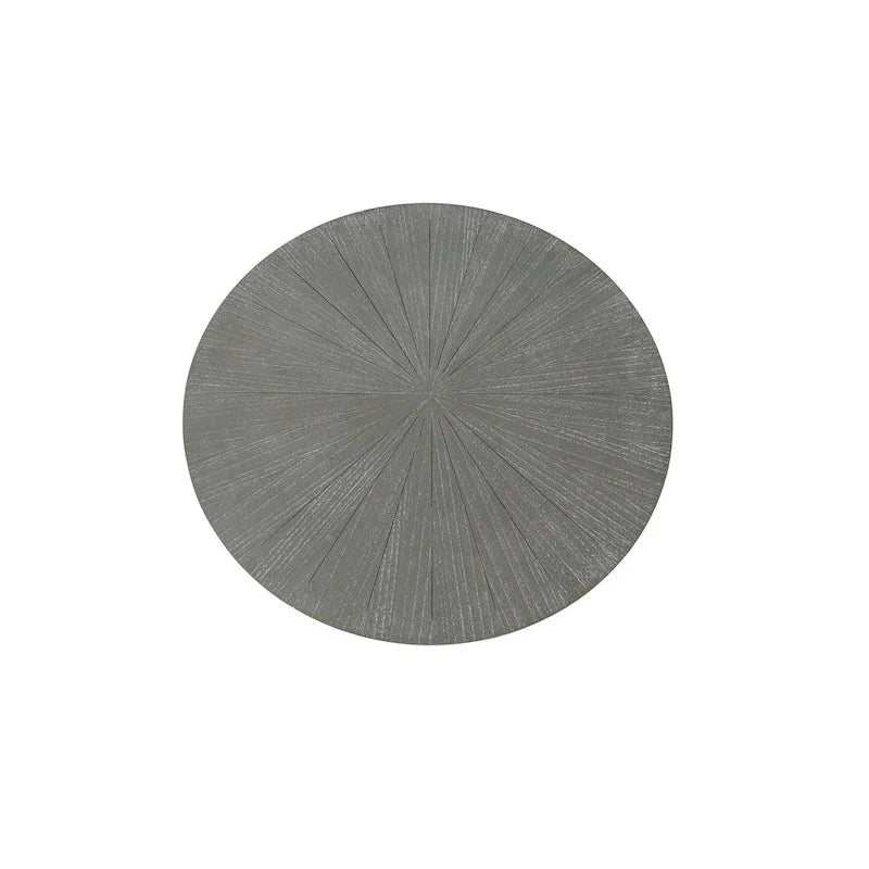 Two-Tier Round Coffee Table with Storage - image 15