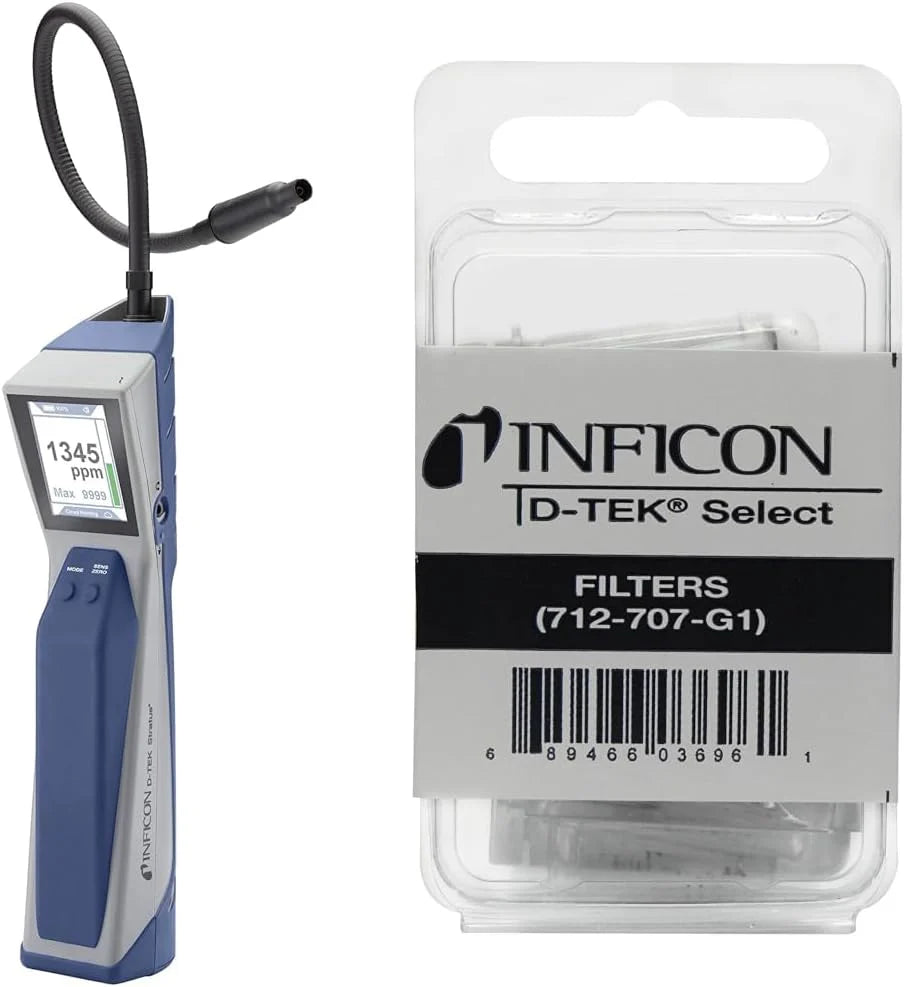 Refrigerant Leak Detector and Portable Monitor, Model: 724-202-G1,Off-White - image 9