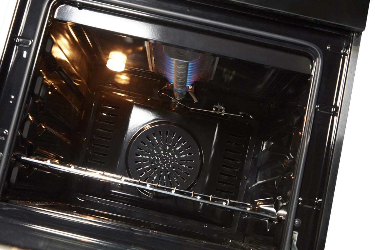 Prestige 20 in. 1.6 cu. ft. Gas Range with Convection Oven and Sealed Burners in Midnight Black - image 6